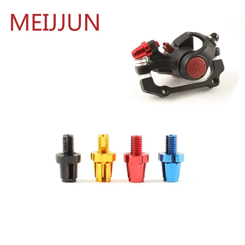

4PCS MTB Bicycle Brake Lever Adjustment Screw Cycling Brake Handle Adjusting Bolt Screw 7mm Aluminium alloy Brake Accessories