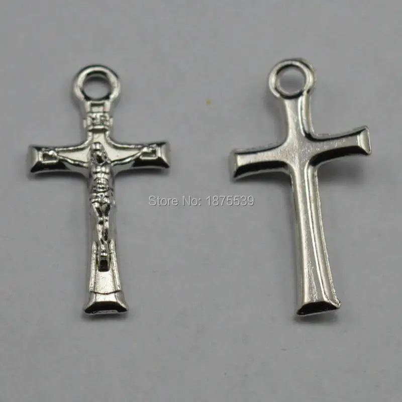 Маленькая религиозная подвеска католическое Распятие Крест используется для