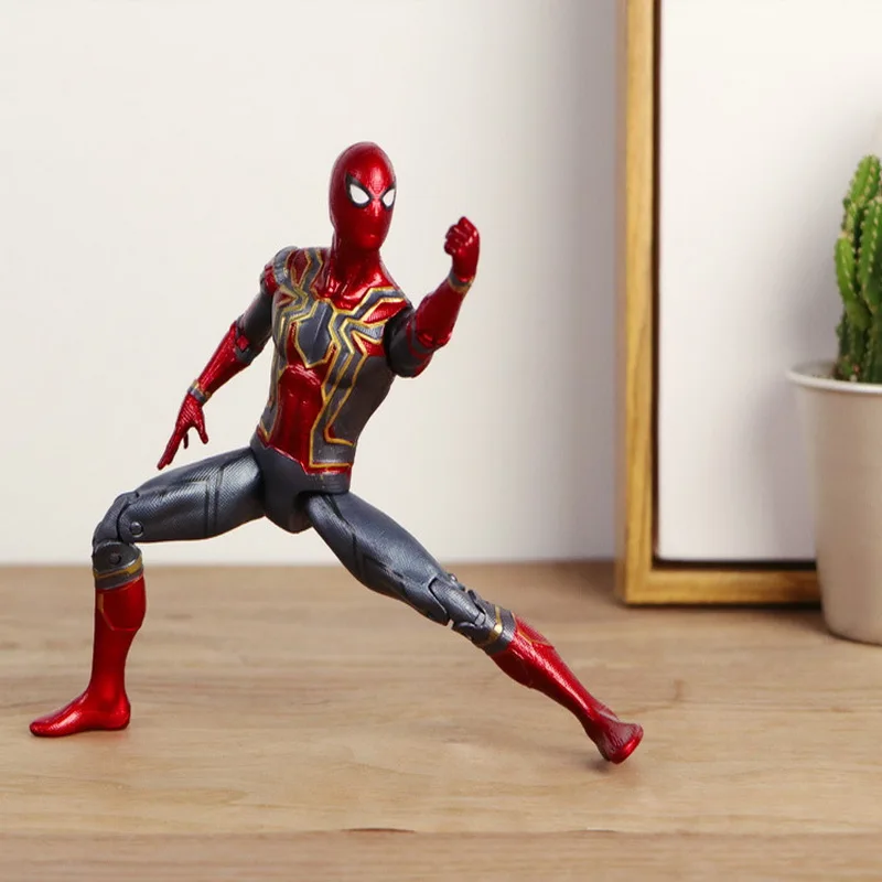 Новые горячие игрушки Marvel Мстители бесконечный War3 Человек паук ПВХ Фигурки цифры