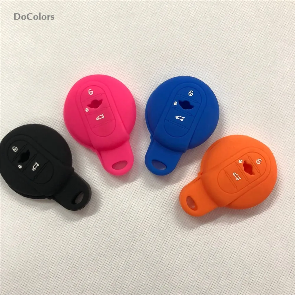 DoColors силиконовый брелок для ключей Набор BMW Mini Cooper Poadster Coupe Countryman Paceman R55 R56 R57 R60 F55 F56