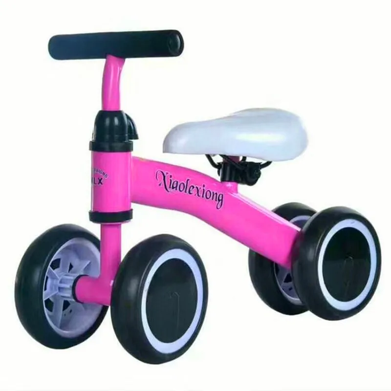 Нескользящие носки для маленьких детей Trike детские сначала велосипед ходунки для маленьких детей в возрасте 10 месяцев до 24 месяцев, для дома и улицы - Цвет: Розовый