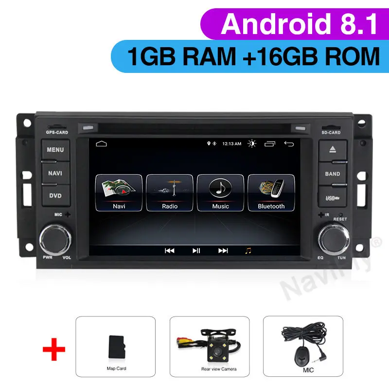 Car dvd Camera Android 9,1 автомобильный dvd мультимедиа gps Wi-Fi Canbus для Jeep libery, Wrangler Compass Commander Grand Cherokee Dodge Caliber Journey - Цвет: Car dvd Camera