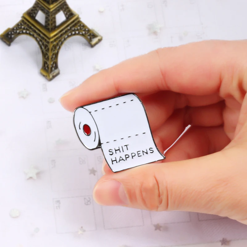 Shshd эмалированная брошь в рулоне для ленивых кошек модная кофейных чашек женские