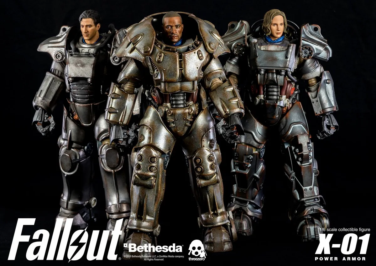 ThreeZero bestesta 1/6 Fallout 4 X-01 power Armor Mecha Коллекционная фигурка для фанатов подарок на праздник