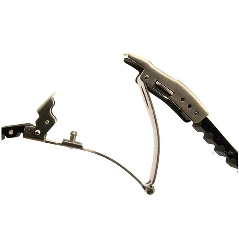 Ремешок для часов из силиконового геля водонепроницаемый с застежкой и