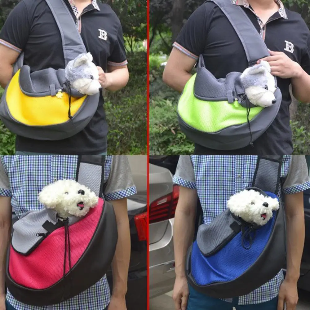 2016Special Design Pet Dog Cat Puppy Carrier Mesh Travel Tote Shoulder Bag Sling Backpack Comfortable Free Shipping | Дом и сад