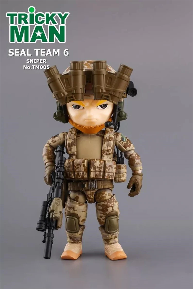 Для коллекции " Военная фигурка TRICKYMAN Seal Team 6 Third Bomb TM005 снайперская модель игрушки для фанатов подарок на праздник