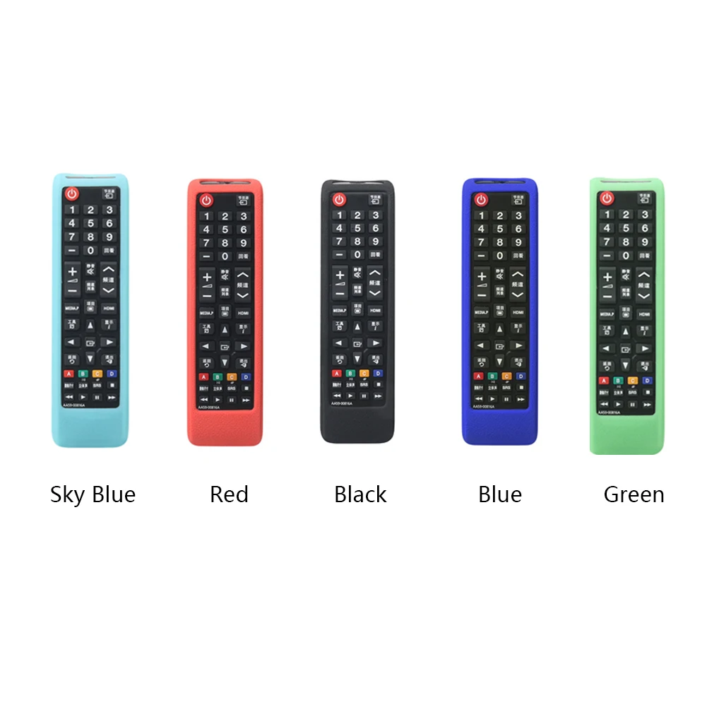 Protective Case Remote Control Cover Dustproof Protector Home Shockproof Soft TV Accessories Durable Solid Silicone For Samsung | Дом и сад