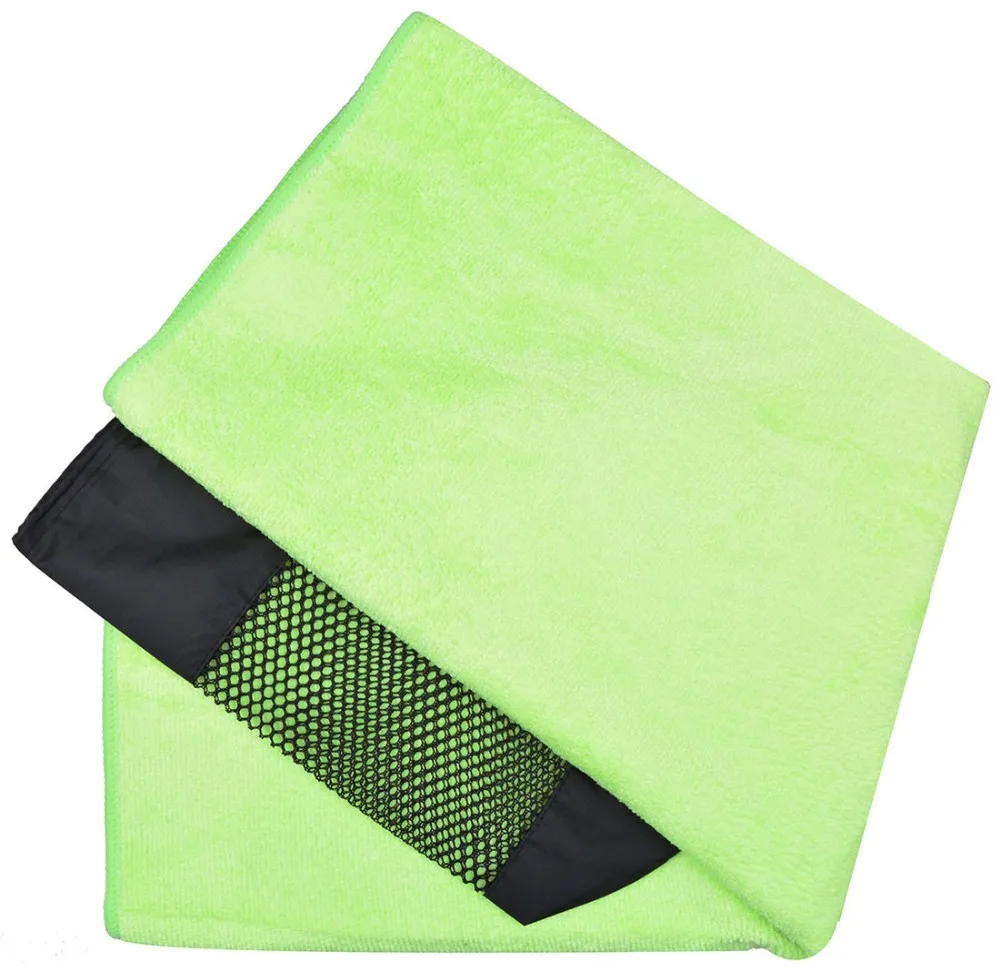 

30PC 40.7cmx81.3cm Microfiber Travel Camping Towel Sports Gym Fitness Face Towels Ultra Absorbent Lightweight w/ Breathable Bag
