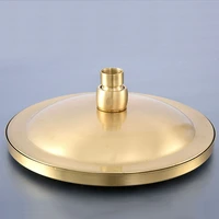 8 inch brushed antique brass round bath rainfall rain bathroom shower head bathroom accessory standard 12 msh274