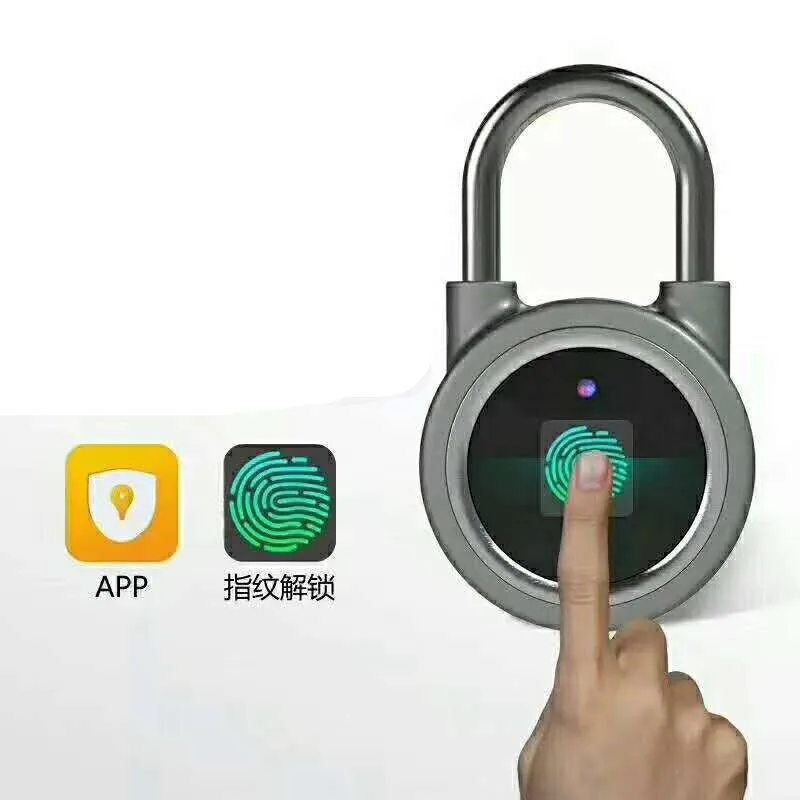 Portable Fingerprint Access Control Lock APP Remote | Безопасность и защита