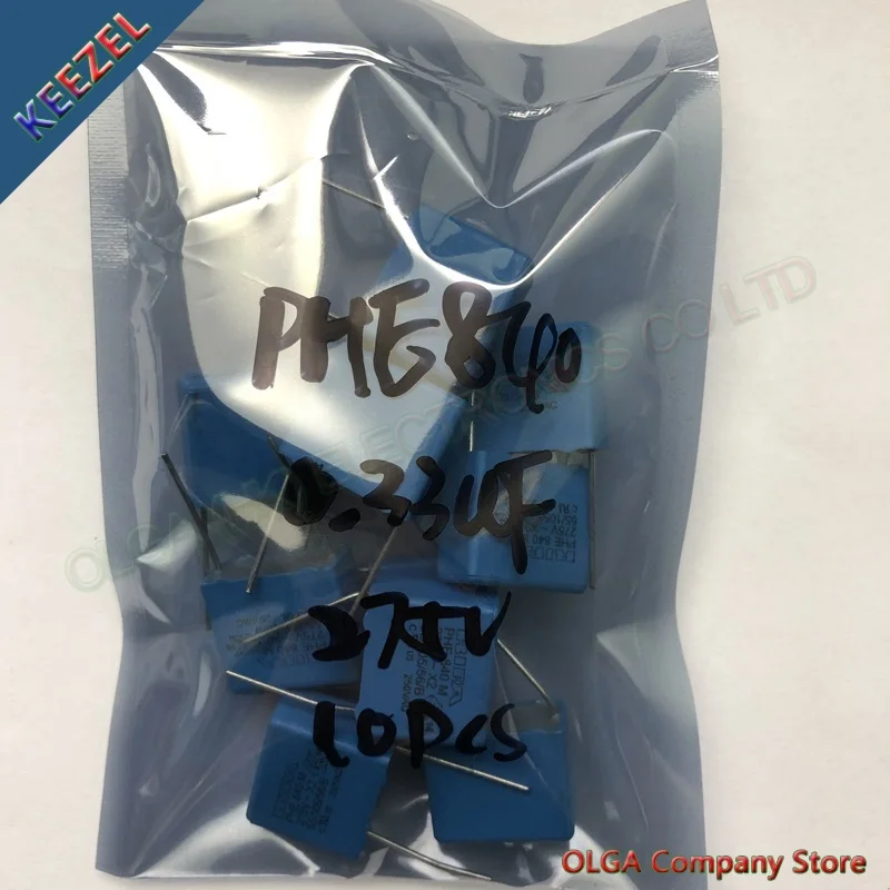 Защитный пленочный конденсатор PHE840MB6330M 0 33 мкФ 330nf 334 275vac X2.|capacitor type|capacitor audiocapacitor
