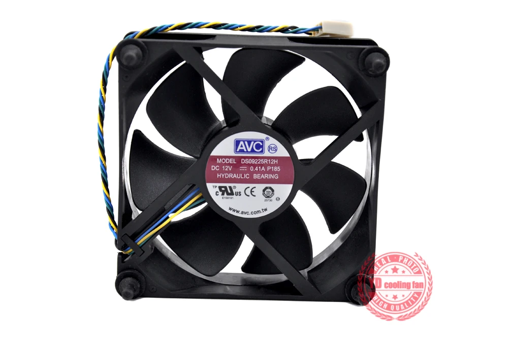 Новый AVC 9025 9 см 4-контактный ШИМ контроль температуры Контрольная скорость DS09225R12H
