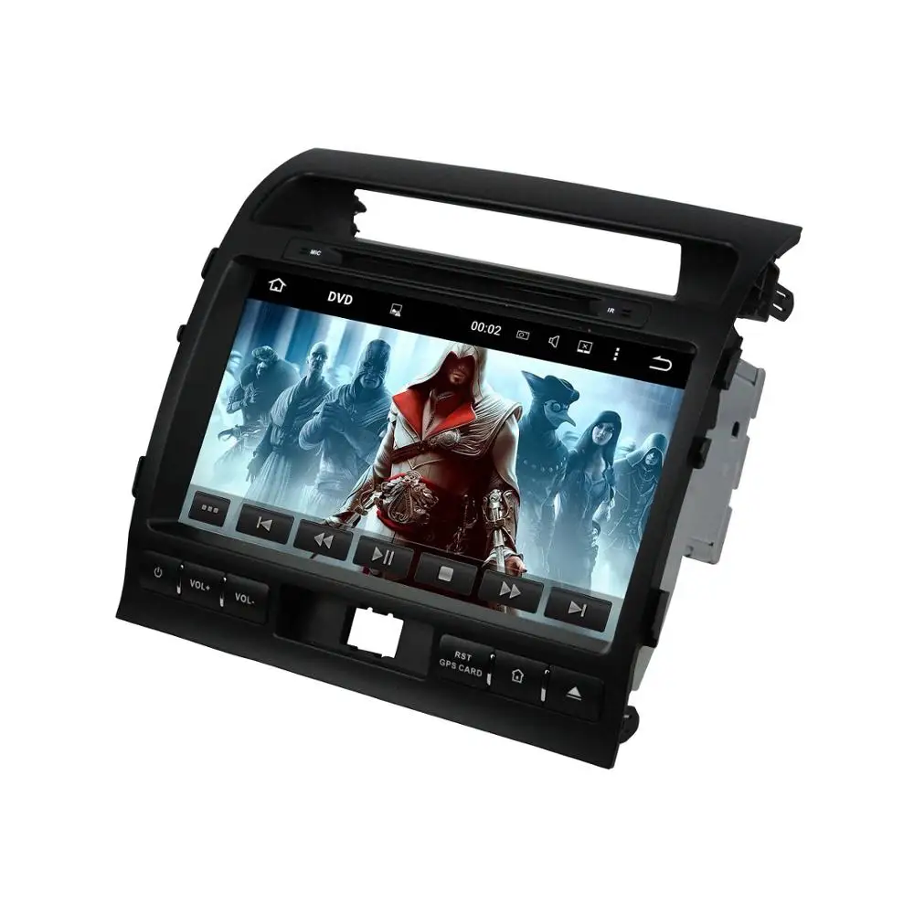 

Автомагнитола 2 din, 4 + 64 ГБ, DSP PX6, 9 дюймов, Android 10, DVD, GPS, для Toyota Land Cruiser 2008-2012, Bluetooth, Wi-Fi, легкое подключение