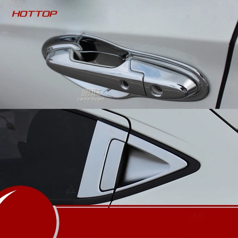 Чехлы на дверные ручки автомобиля хромированные аксессуары из АБС пластика для