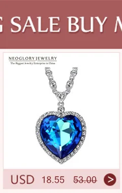 Neoglory люстра крюк длинные большие серьги висюльки для женщин подружки невесты украшенные кристаллами от Swarovski