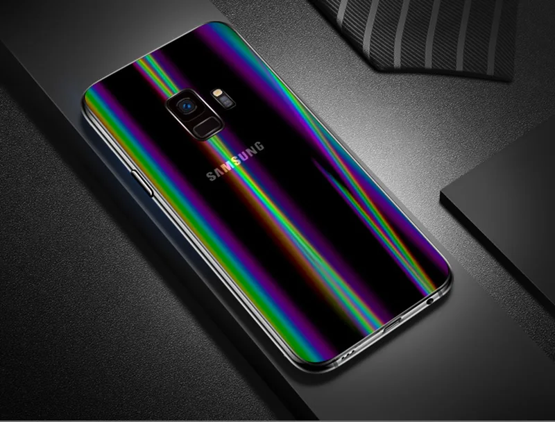 BFOLLOW Аврора мягкая задняя пленка для samsung Galaxy S8 S9 Plus/Note 8 9 10 Plus защита экрана от царапин
