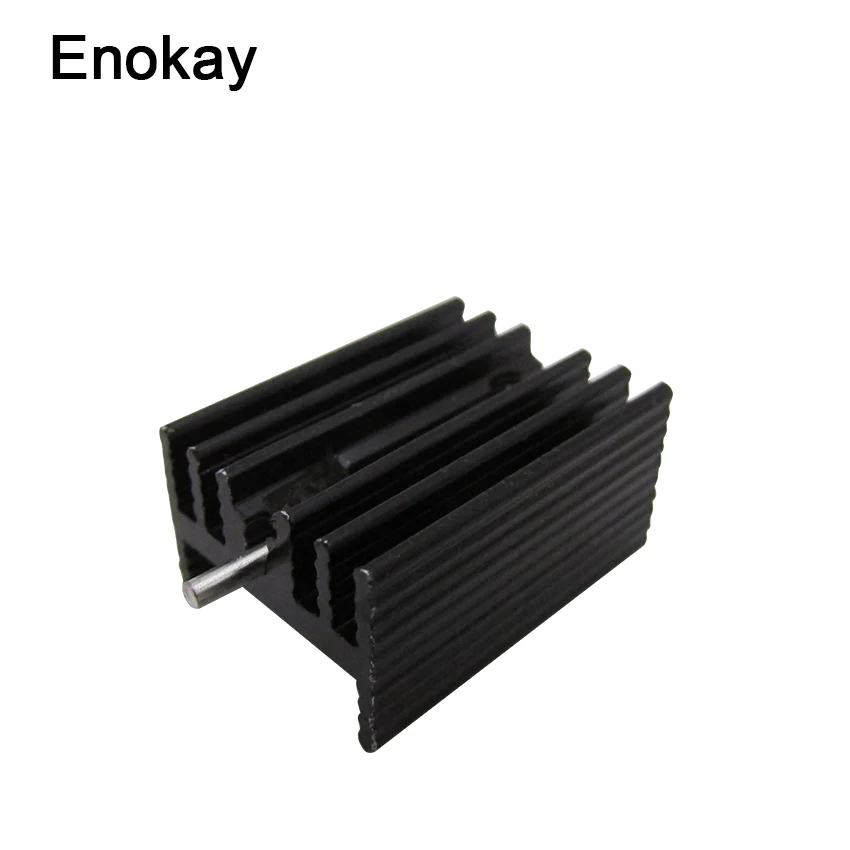 Enokay 5 шт. алюминиевый радиатор TO220 TO 220 транзистора радиатора на охладитель