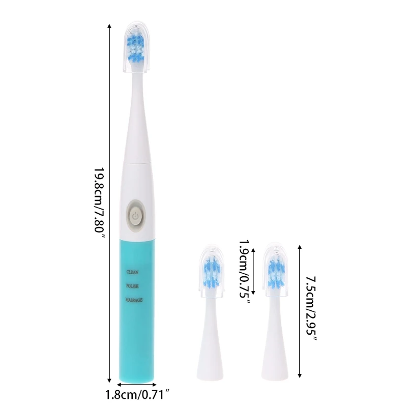 Электрическая зубная щетка для взрослых автоматическая с мягкой щетиной