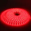Красный 50 м 100 м 200M RGB Светодиодные ленты гибкий светильник 60 светодиодный s/M Водонепроницаемый светодиодный лента светодиодный светильник с Мощность штекер AC220V 230V - Испускаемый цвет: Красный