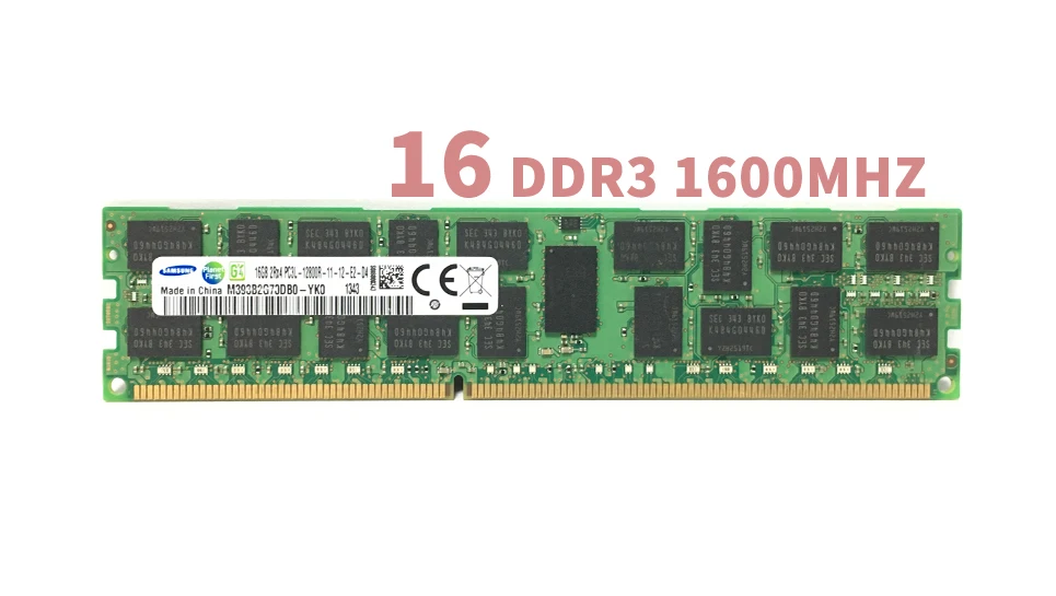 Модуль оперативной памяти Samsung для ПК КОМПЬЮТЕРНЫЙ СЕРВЕР 16 ГБ DDR3 PC3 1333 1600 1866 МГц