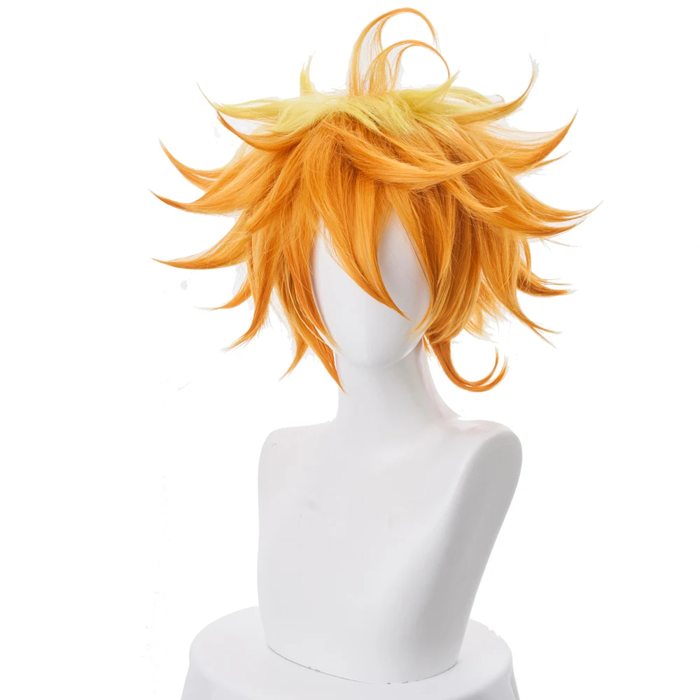 Женский парик для косплея Emma Yakusoku no Neverland оранжевый 63194|Костюмы аниме| |