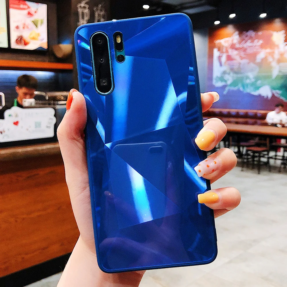 3D Алмазный чехол для huawei P30 Lite P30 Pro P20 Lite P Smart Honor 10 Lite Honor 8X Y6 чехол s голографическая Призма Лазерная крышка