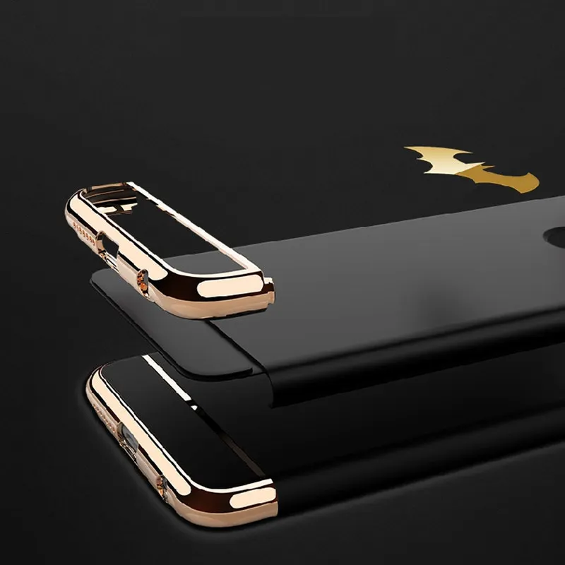 Snzvok 2018 New Luxury 3D Batman Wing 3 in 1 Thin PC Case for Huawei Honor 5X 6X 8 9 10 lite V8 V9 Nova 2 2S plus Phone |