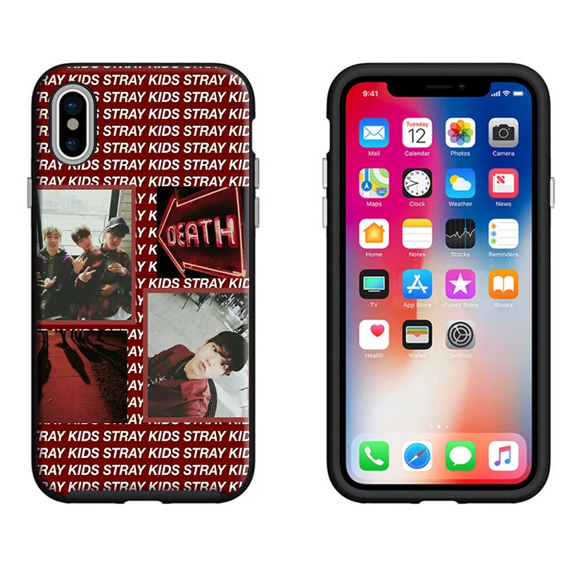 stray kids Men's combination For iPhone 5s 6 6s 7 8plus X XR XS Max Coque cases Samsung s9 s8 plus Soft Silicone Cover Case | Мобильные