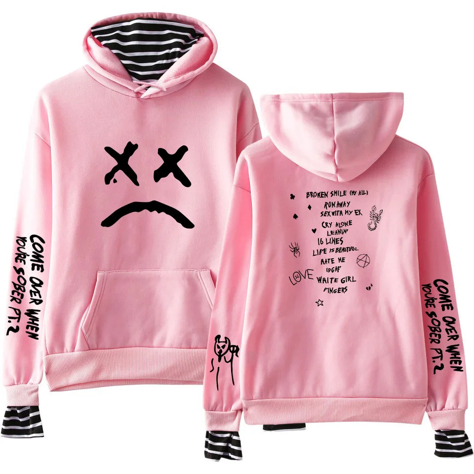 Lil Peep Love толстовки с капюшоном певица для женщин мужчин Кофты Уличная Harajuku