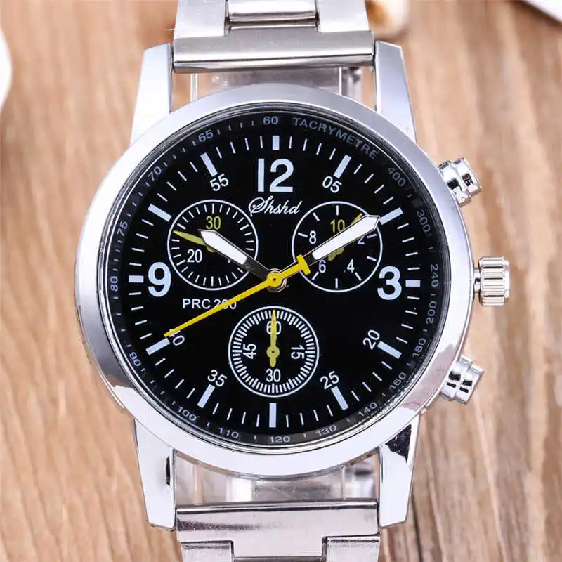 

2019 Fashion Men's Business Watches Stainless Steel Band Analog Quartz Wrist Watch top brand luxury relojes hombre saat erkekler