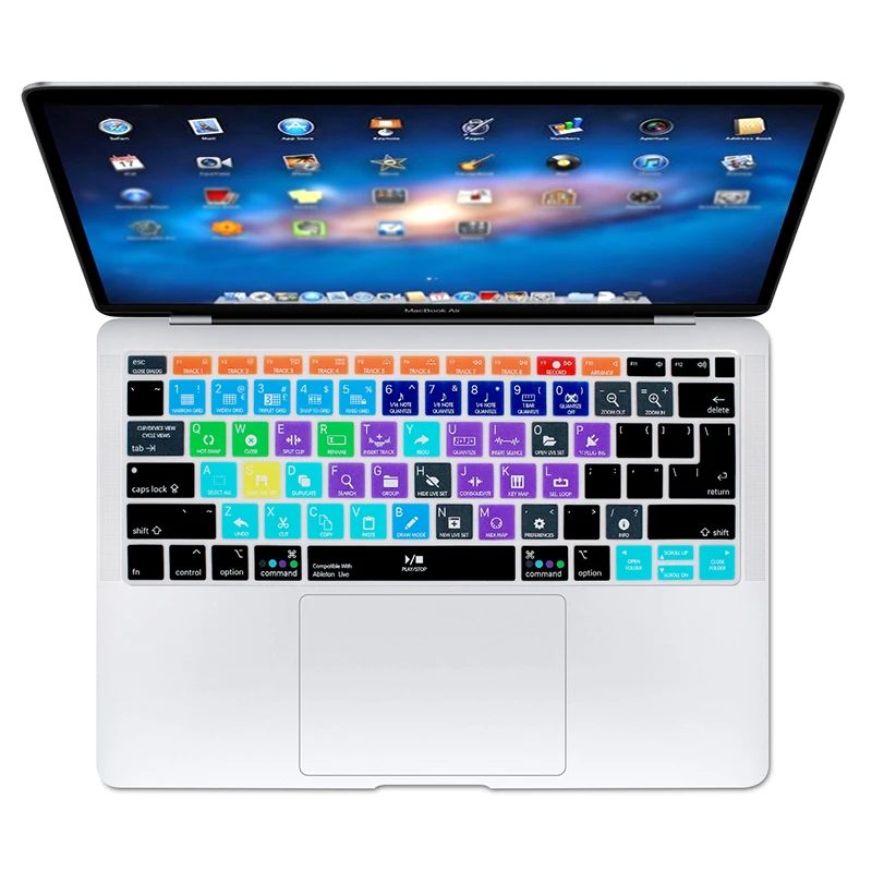 A1932 Ableton Live Hotkey силиконовый чехол для клавиатуры ноутбука MacBook Air 13 "2018 2019 выпуск A