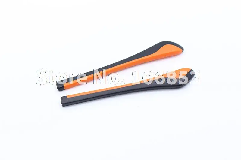 Orange With Blank Розничная, ET-010, двухцветные противоскользящие очки, очки, аксессуары для солнцезащитных очков, дужки - Цвет: Orange With Blank