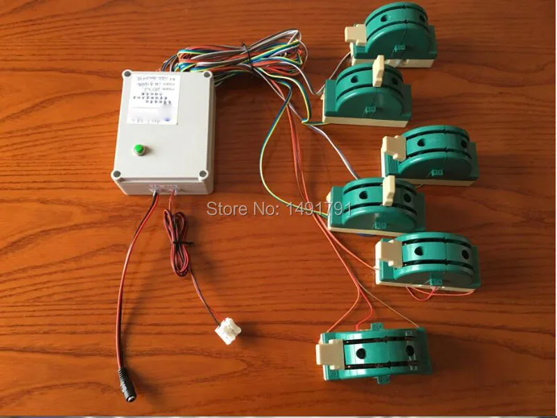 Потяните пять старинных электронных тормозов в правильном положении чтобы