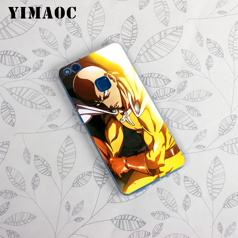 Yimaoc с героем Аниме One Punch Man мягкий чехол для huawei Honor 10 9 8X 8C 8 7C 7X 7A Pro 6A Note Nova 3i 3 2i Y6 Y7 Y9