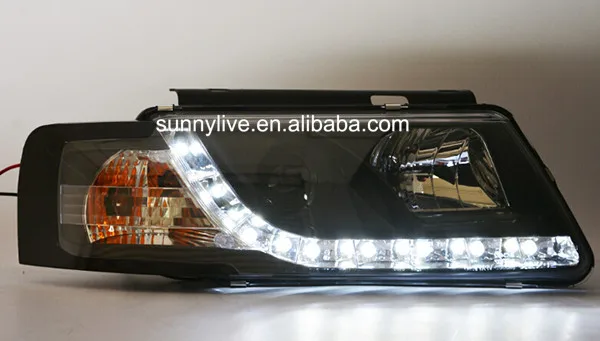 Для VOLKSWAGEN Passat B5 светодиодный фары E4 E11 Mark R8 Стиль 1997-2002 год SN