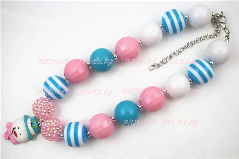 Ожерелье для девочек 2 шт. рождественское ожерелье девочек|chunky necklace|girls necklacenecklace
