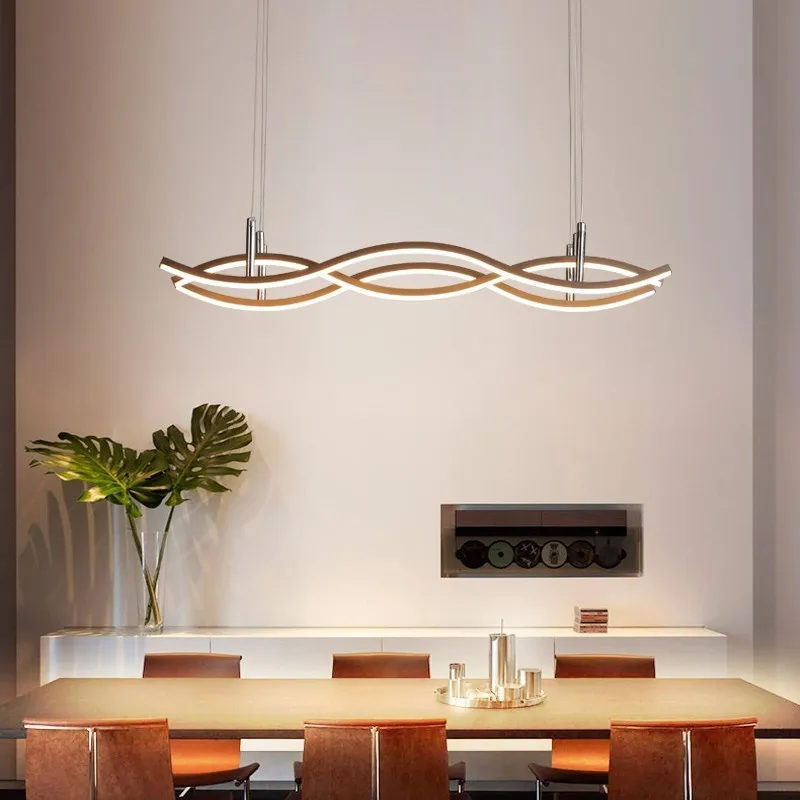 

Brown nordic lamp Modern led Pendant Lights Office Living Room Dining Room Creative luminaire suspension Lights Home Decor Lamps