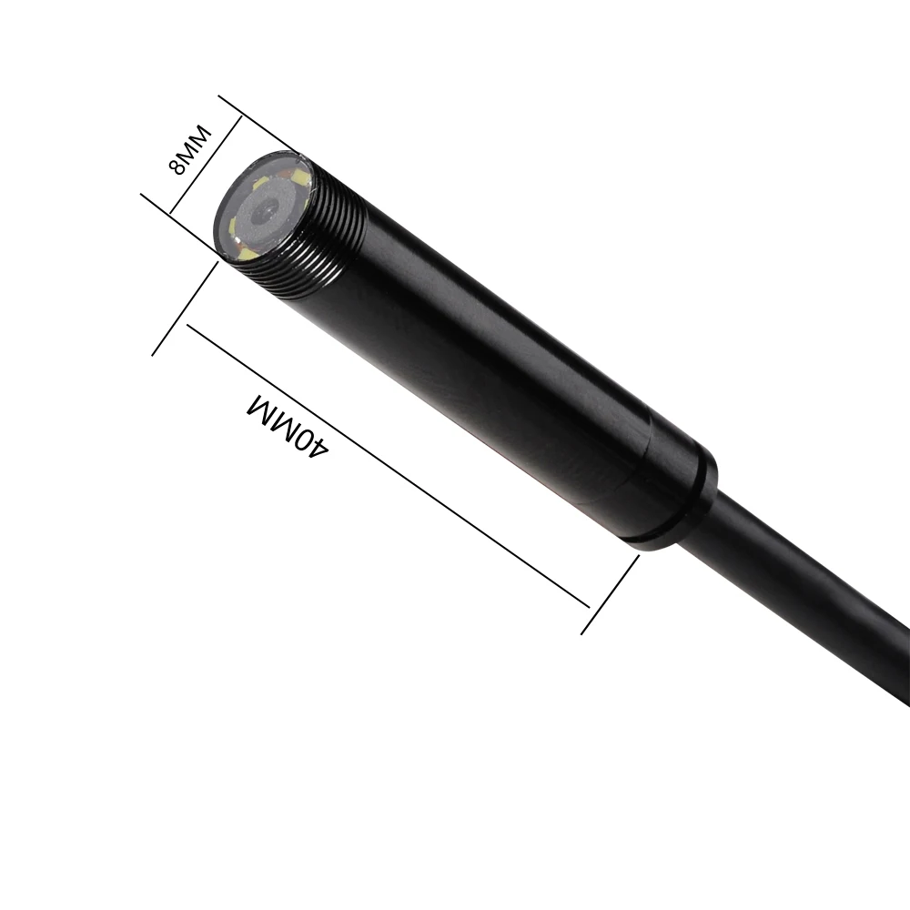 Wedscope Wi-Fi эндоскоп Android PC USB инспекции Камера 8 мм 2.0mp HD 720 P бороскоп видео CAM 6