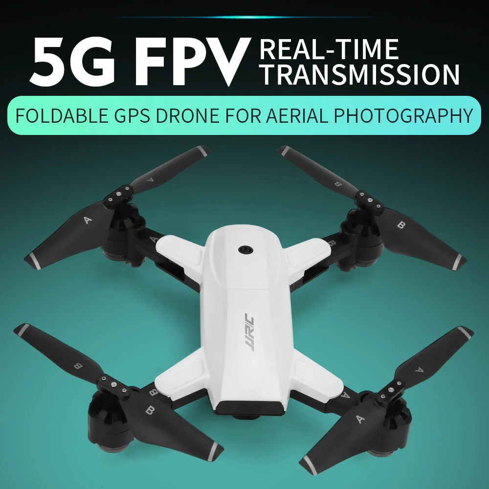Дрон JJRC H78G GPS с фотографией Wi Fi 1080P двойной режим складной Радиоуправляемый