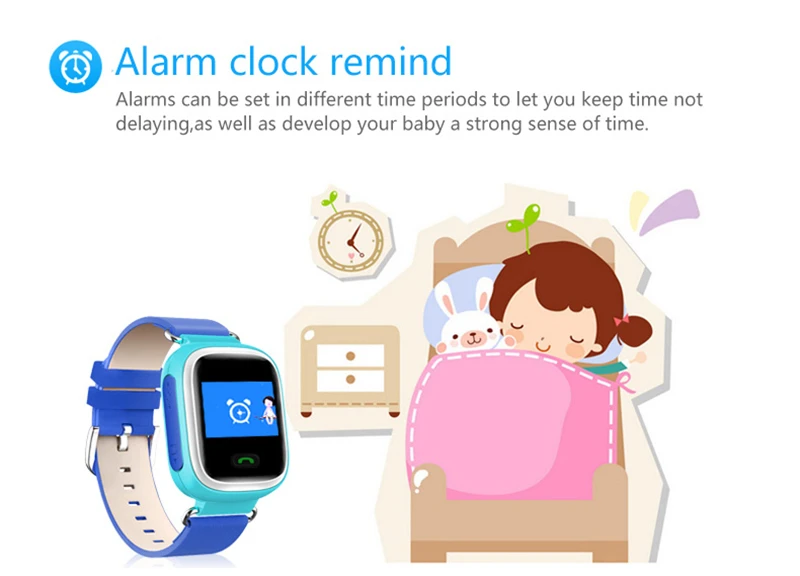 SZMUGUA Kids Smart Watch 1.0" Color Screen With GPS Tracker SOS Monitor Positioning Baby Compatible With IOS& Android