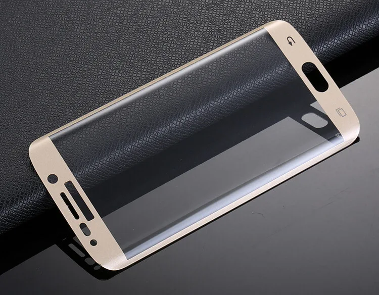 RONICAN S6 edge полное изогнутое 3D закаленное стекло Защита для экрана Защитная пленка