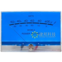 1pcs p 200 water blue vu meter a power amplifier tube db table audio power meter