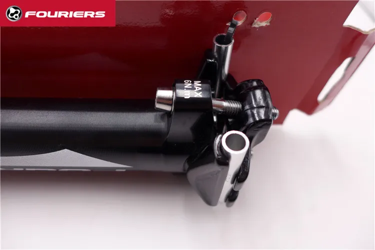 FOURIERS SP-DX001 ЧПУ MTB горный велосипед Подседельный штырь для горного велосипеда подседельный штырь 27,2/31,6 мм* 350 мм