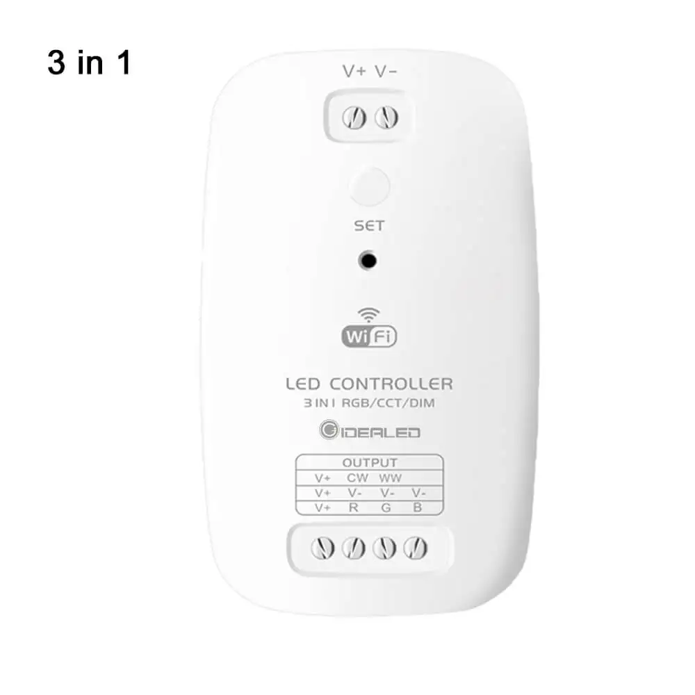 Умный Wi-Fi светодиодный контроллер для телефона ПРИЛОЖЕНИЕ RGB CCT диммер 3 в 1 контроллер полосы от Amazon Echo plus Alexa Google Home Голосовое управление