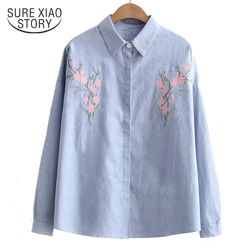 Новое поступление 2019 осень корейской версии блузка женская футболка с длинными