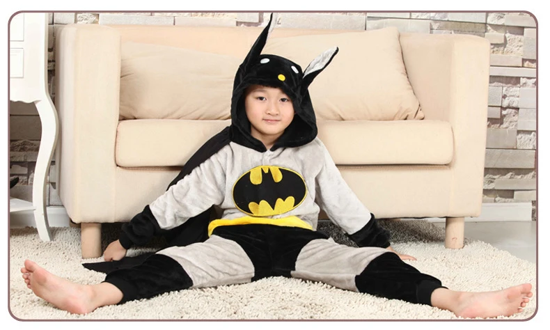 Новые пижамы для мальчиков и девочек Детские новые унисекс с рисунками животных