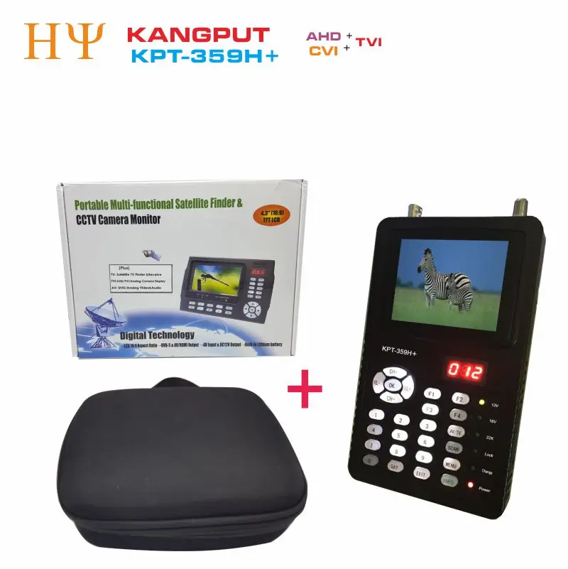 [Оригинальный] Φ + AHD TVI CVI KPT 359H цифровой счетчик спутниковых систем