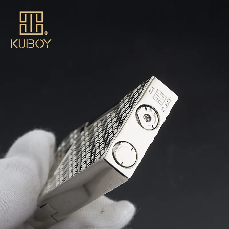 Высокое качество марка KUBOY зажигалка с коробкой высокого класса металл