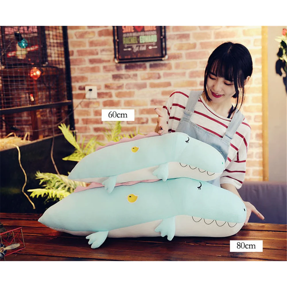 Fancytrader милая плюшевая подушка крокодиловая кукла Большая мягкая игрушка